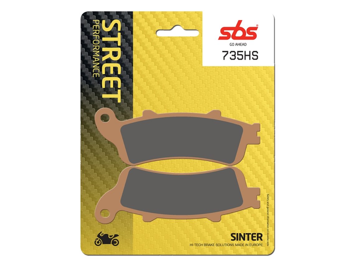 Pastilhas de Travão 735HS - SBS 1