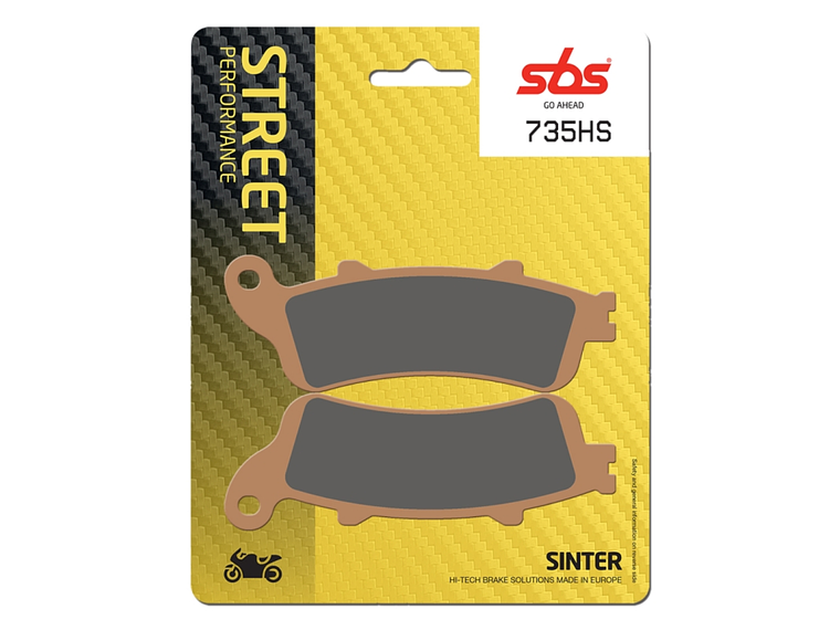 Pastilhas de Travão 735HS - SBS 1