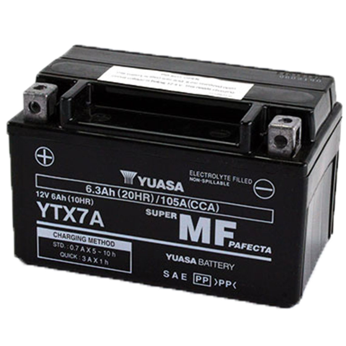 Batería YTX7A - Yuasa 1