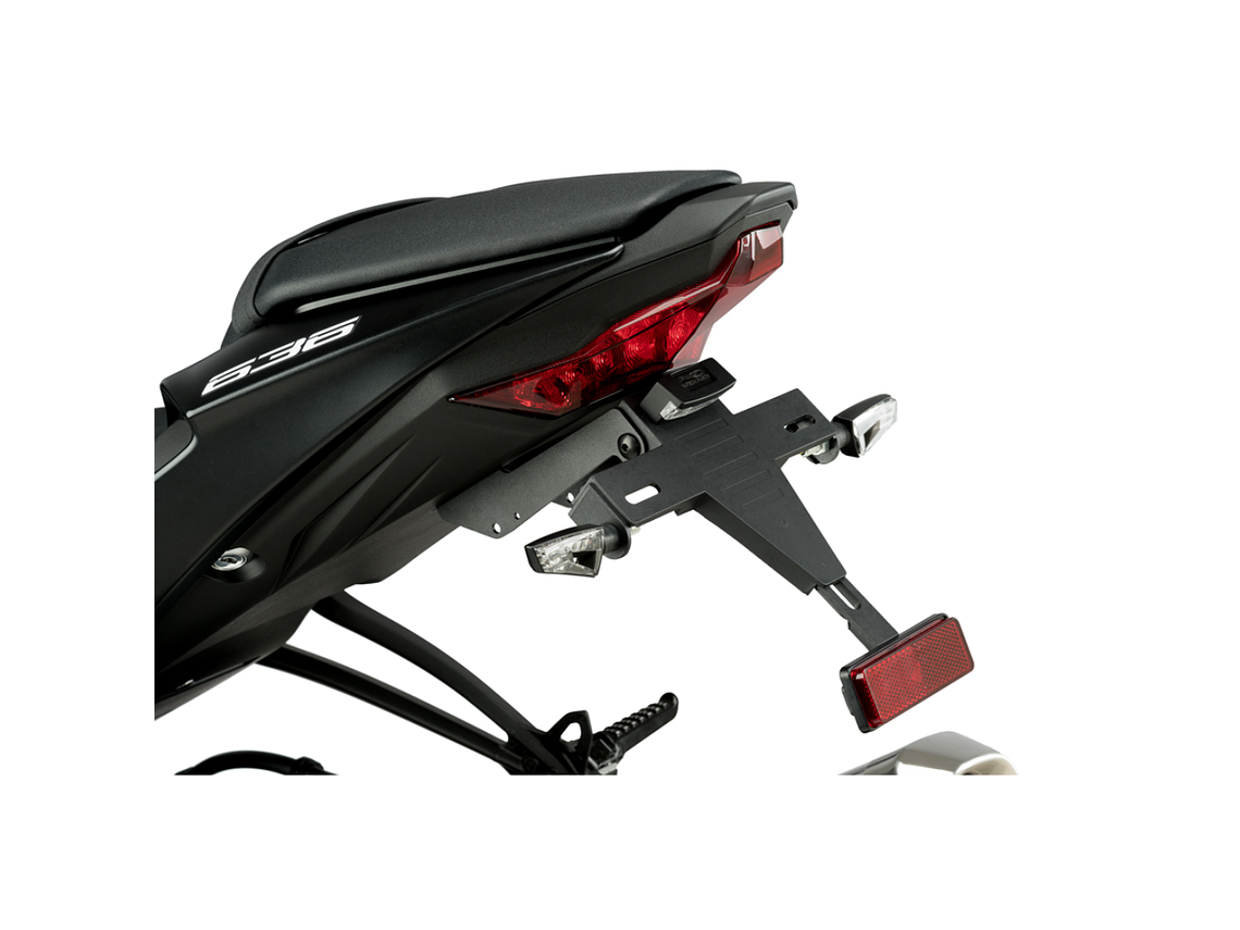 Suporte de Matrícula Kawasaki ZX-6R 18/21 - Puig  1