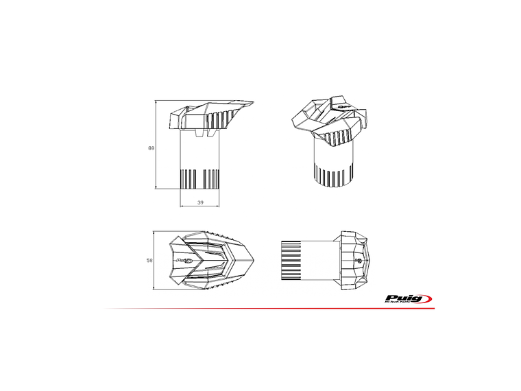 Sliders Yamaha MT-10/SP / YZF-R1/M - Puig  3