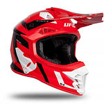 Capacete UFO Intrepid (Vermelho)