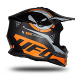 Capacete UFO Intrepid (Laranja)