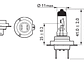 Lâmpada H7 Vision - Philips  - Miniatura 3
