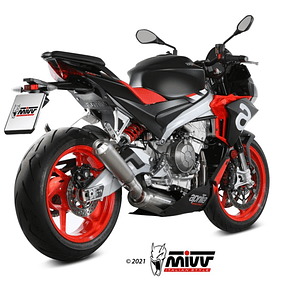 Escape MIVV X-M1 Titanio Aprilia RS 660 20/21 / Tuono 660 21/23 