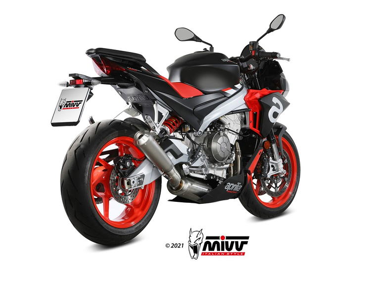 Escape MIVV X-M1 Titanio Aprilia RS 660 20/21 / Tuono 660 21/23  2