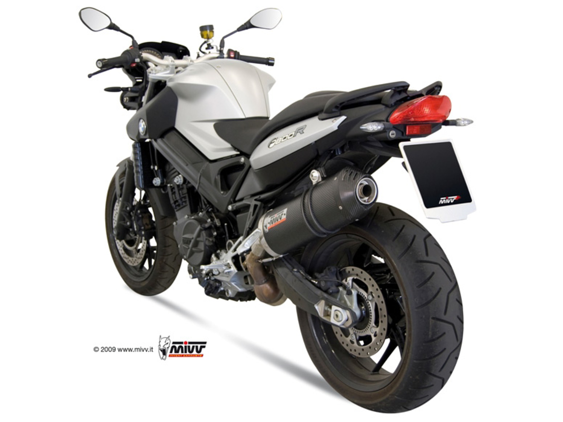 Ponteira MIVV Carbono BMW F 800 R / GT 2009-2020  2