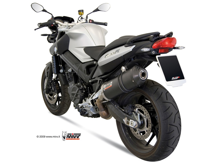 Ponteira MIVV Carbono BMW F 800 R / GT 2009-2020  2
