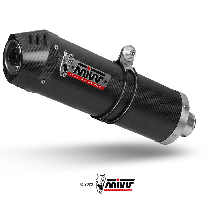 Ponteira MIVV Carbono BMW F 800 R / GT 2009-2020  3