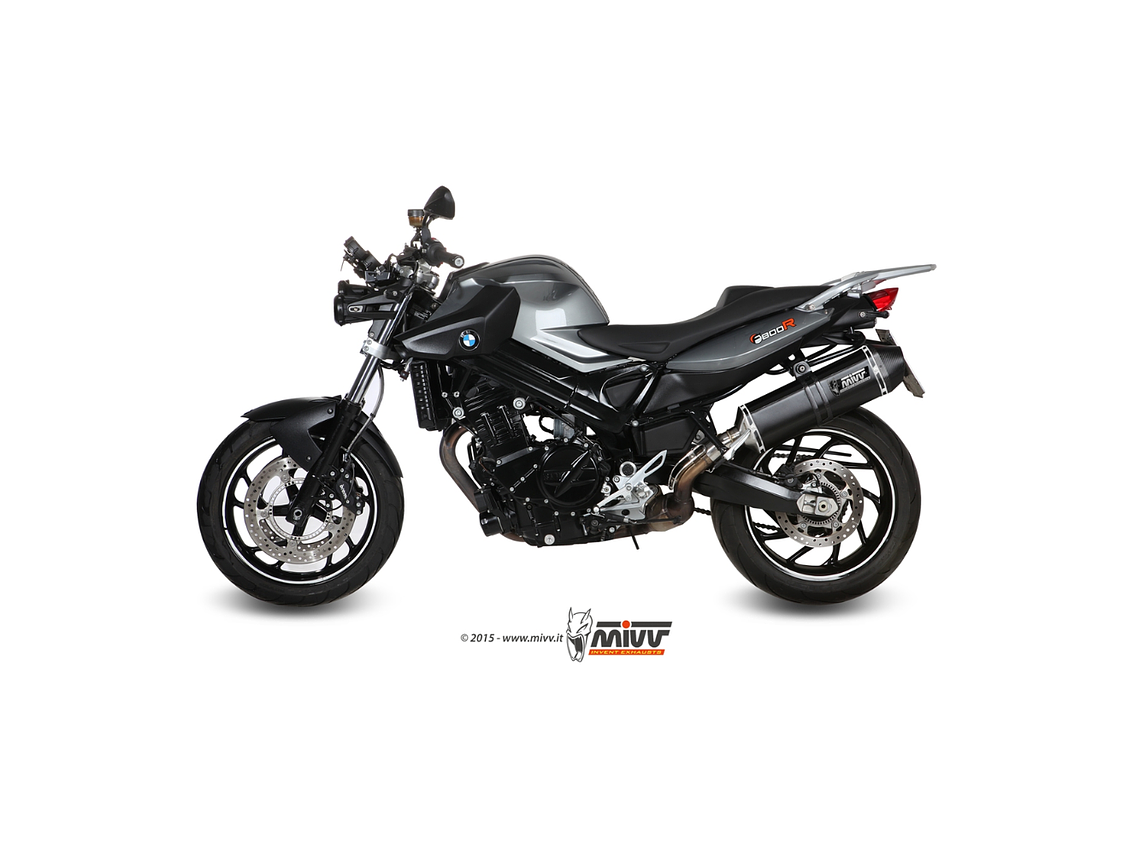 Ponteira MIVV Preto BMW F 800 R / GT 2009-2020  1