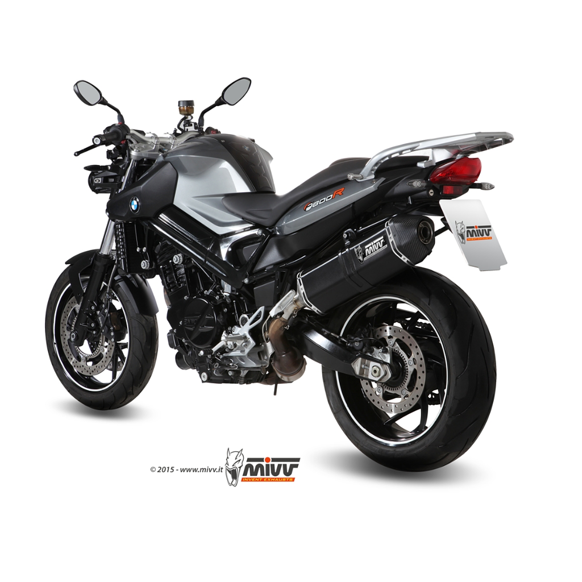 Ponteira MIVV Preto BMW F 800 R / GT 2009-2020  2
