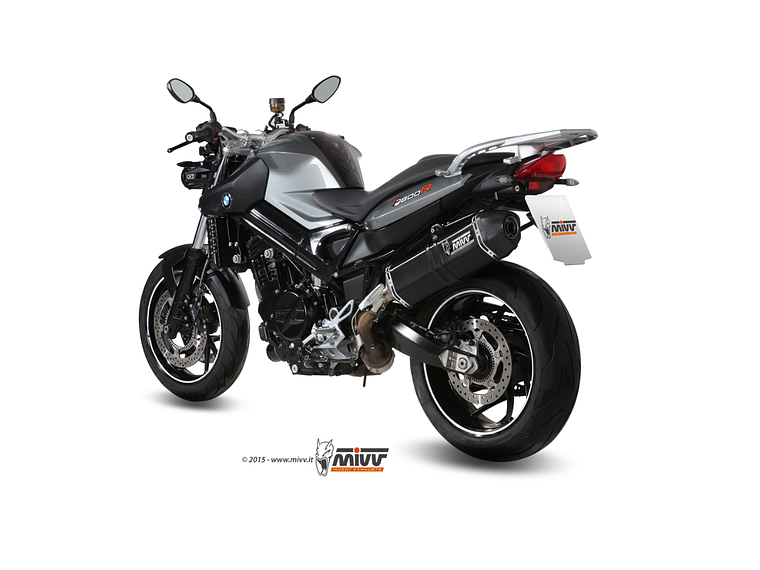 Ponteira MIVV Preto BMW F 800 R / GT 2009-2020  2