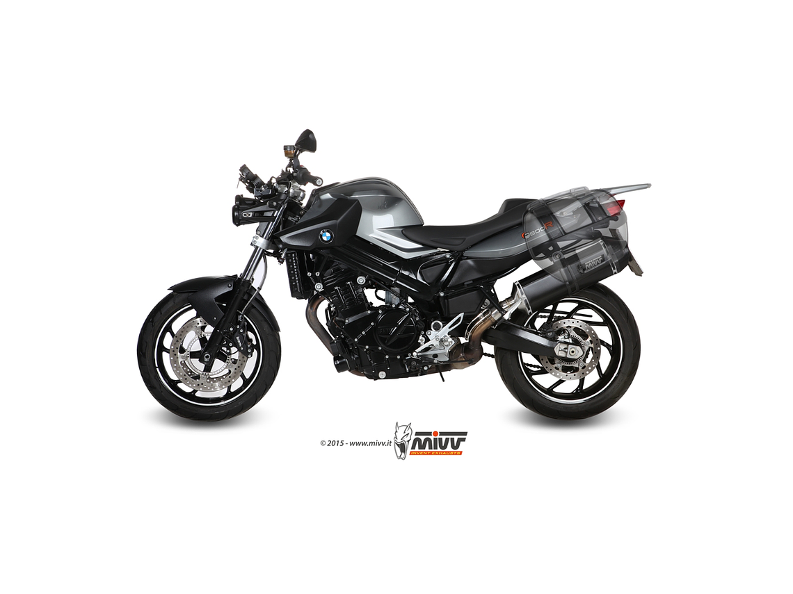 Ponteira MIVV Preto BMW F 800 R / GT 2009-2020  3