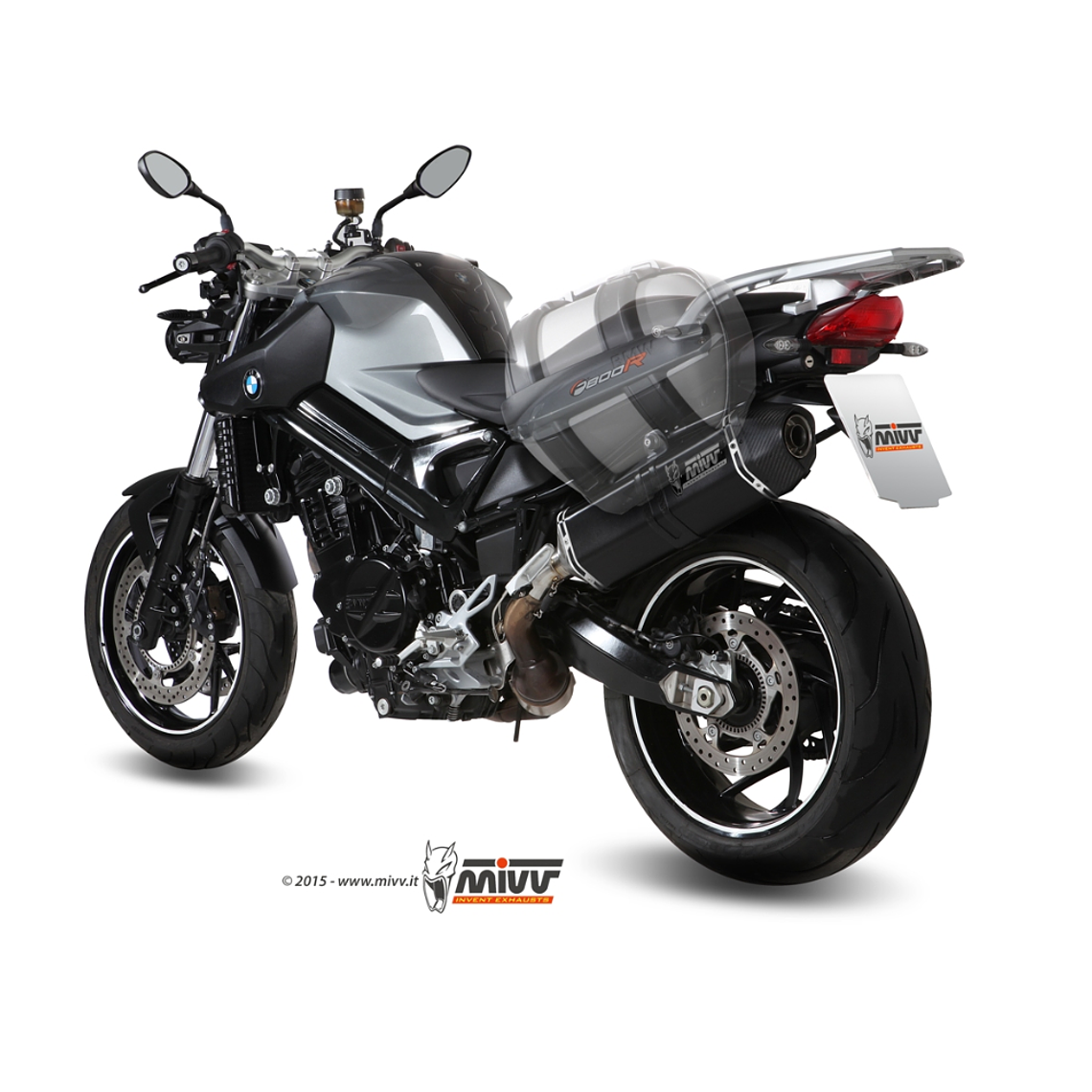 Ponteira MIVV Preto BMW F 800 R / GT 2009-2020  4