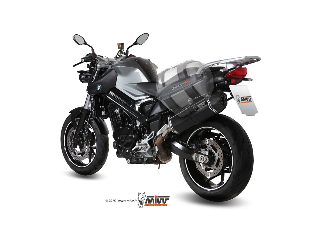 Ponteira MIVV Preto BMW F 800 R / GT 2009-2020  4