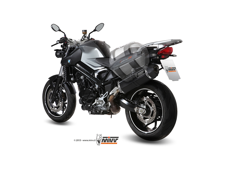 Ponteira MIVV Preto BMW F 800 R / GT 2009-2020  4