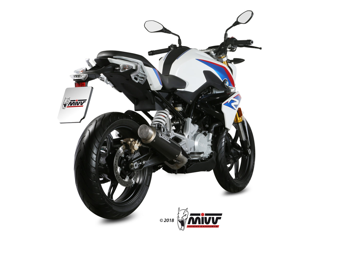 Escape MIVV CARBONO BMW G 310 R 2018-2023  2
