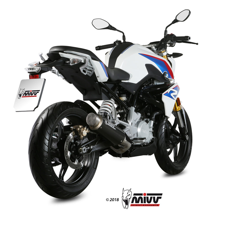 Escape MIVV CARBONO BMW G 310 R 2018-2023  2