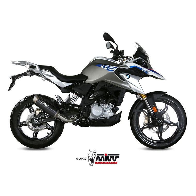 Escape MIVV GP Pro Preto BMW G 310 GS 2017-2023  1