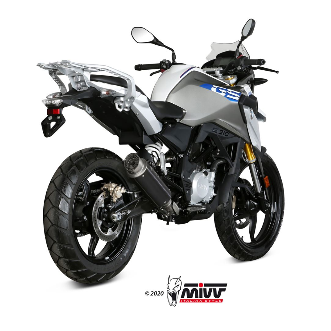 Escape MIVV GP Pro Preto BMW G 310 GS 2017-2023  2