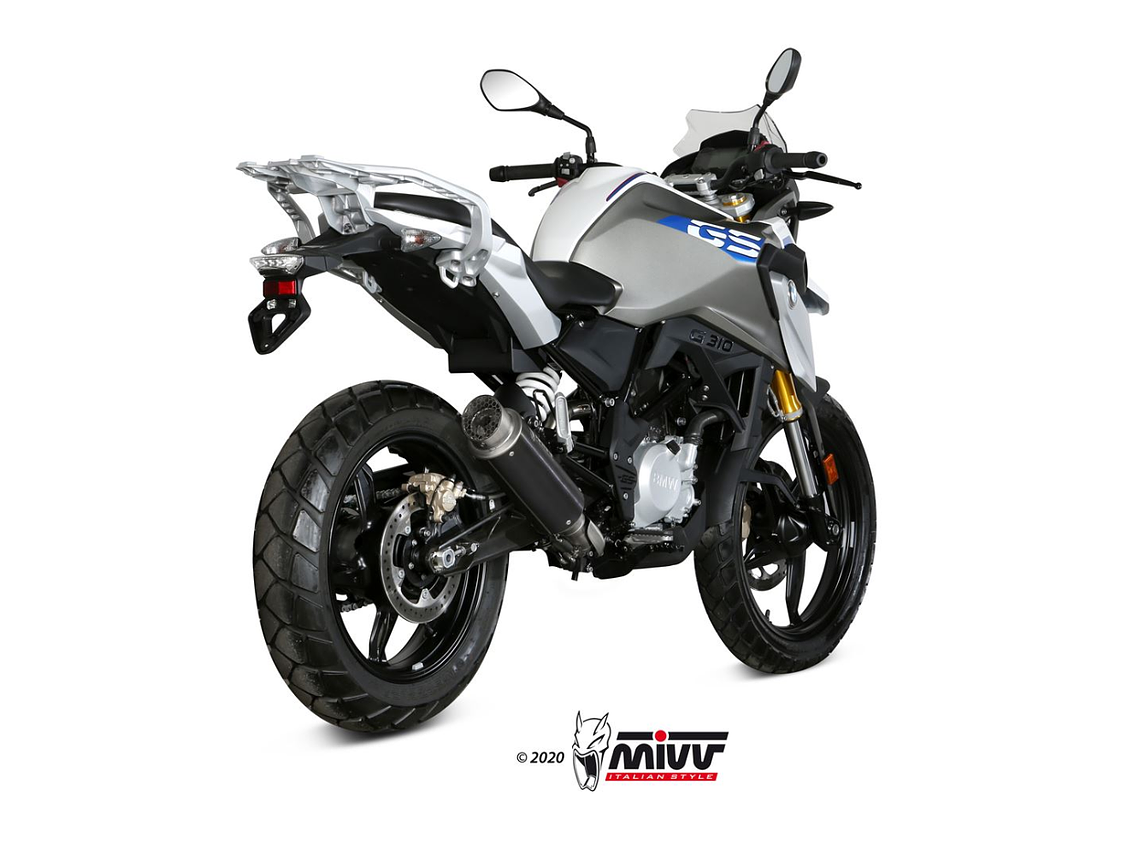 Escape MIVV GP Pro Preto BMW G 310 GS 2017-2023  2