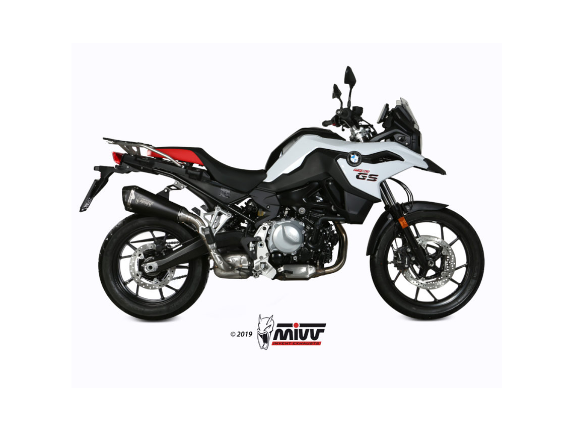 Escape MIVV Deltarace Preto BMW F 750 GS/ F 850 GS 2018-2024 1