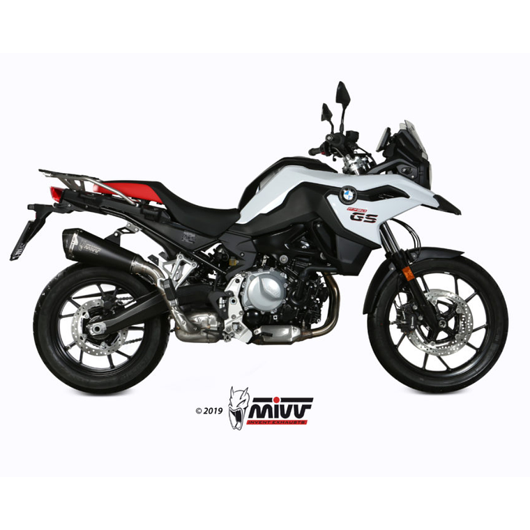 Escape MIVV Deltarace Preto BMW F 750 GS/ F 850 GS 2018-2024 1