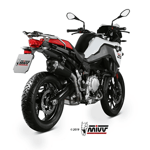Escape MIVV Deltarace Preto BMW F 750 GS/ F 850 GS 2018-2024