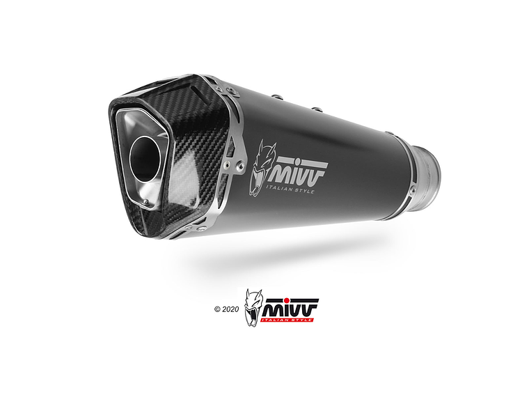 Escape MIVV Deltarace Preto BMW F 750 GS/ F 850 GS 2018-2024 3