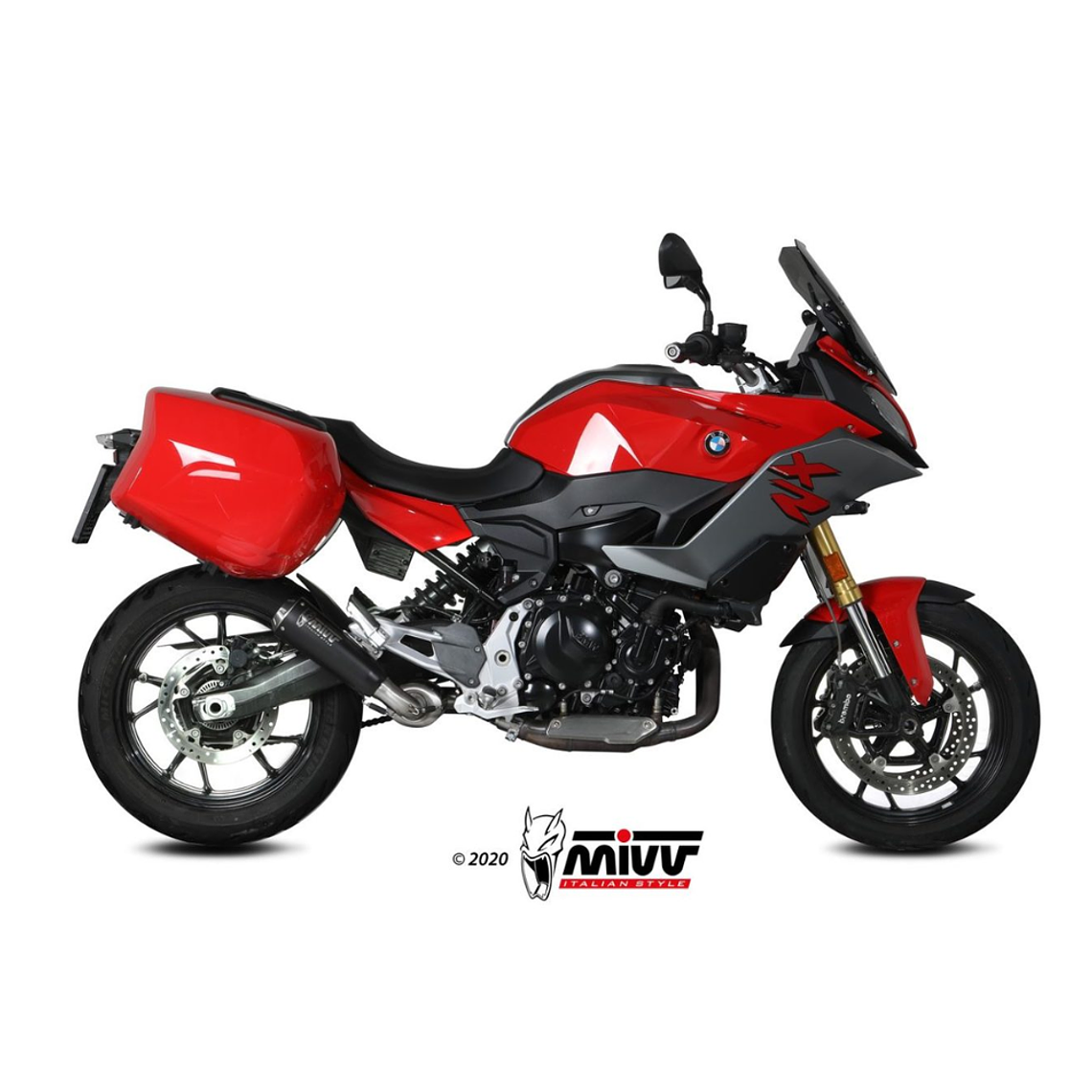 Escape MIVV X-M1 Preto BMW F 900 XR 2020-2025 1