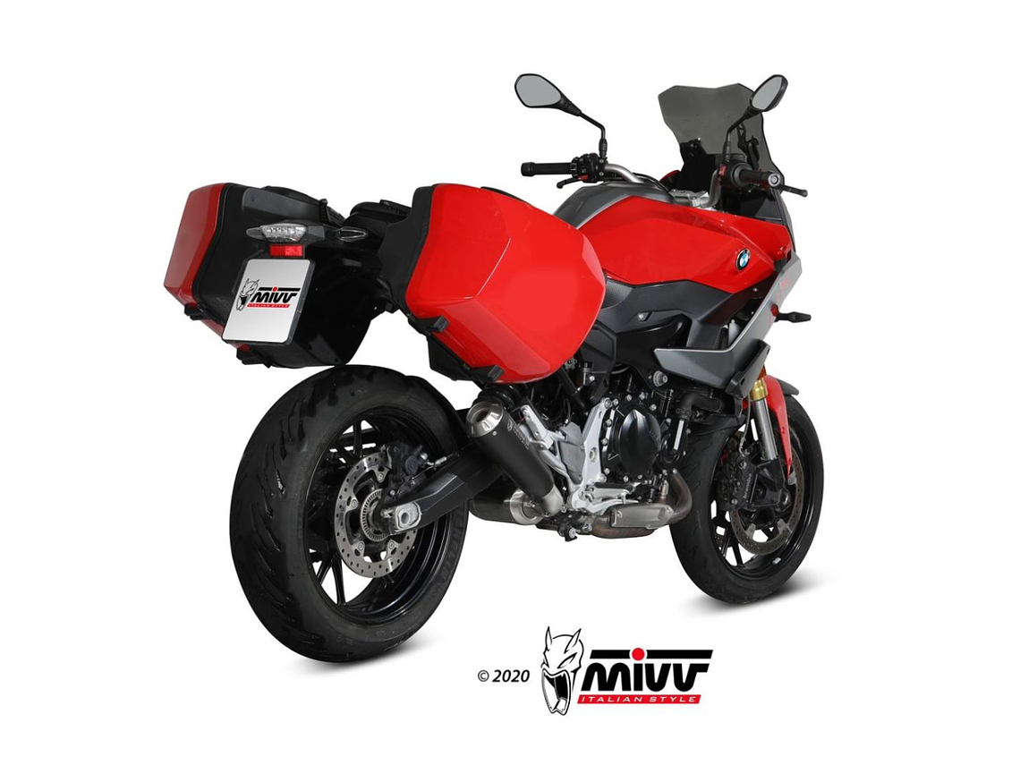 Escape MIVV X-M1 Preto BMW F 900 XR 2020-2025 2