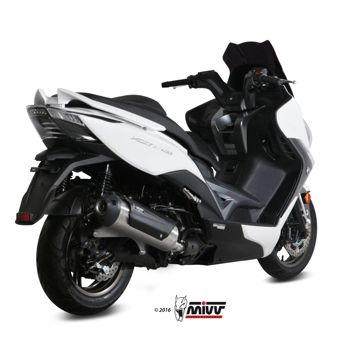 Escape MIVV Kymco Xciting 400i 2013-2016  2