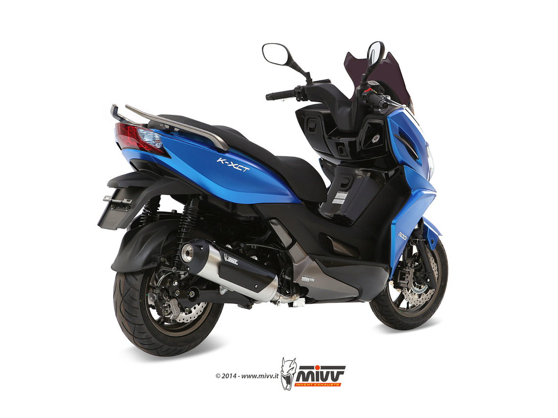 Escape MIVV Inox Kymco K-XCT 300 2012-2016  2