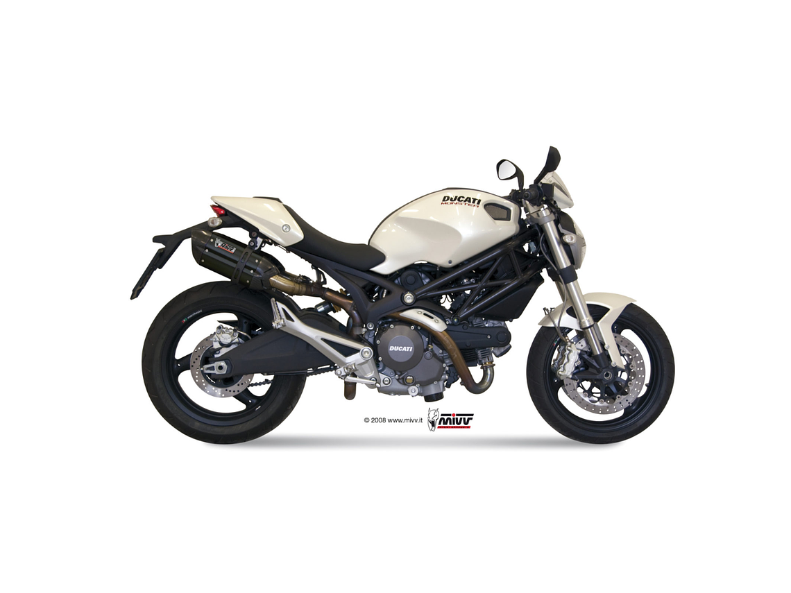Escape MIVV Preto Ducati Monster 696 2008-2014  1
