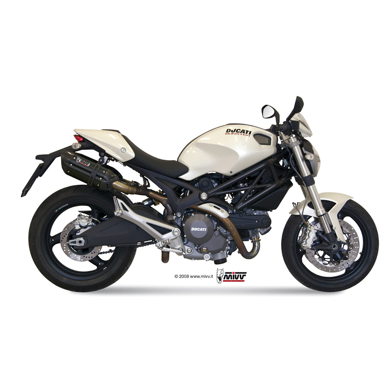 Escape MIVV Preto Ducati Monster 696 2008-2014  1