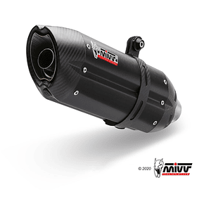 Escape MIVV Preto Ducati Monster 696 2008-2014 