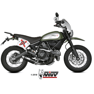 Escape MIVV GP Pro Carbono Ducati Scrambler 800 2015-2020 
