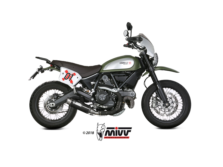 Escape MIVV GP Pro Carbono Ducati Scrambler 800 2015-2020  1