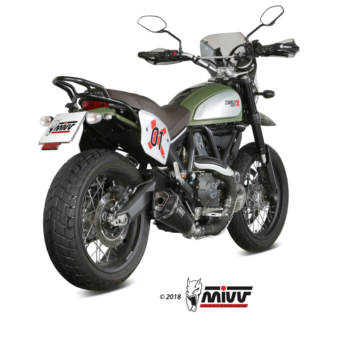Escape MIVV Deltarace Ducati Scrambler 800 2015-2020  2