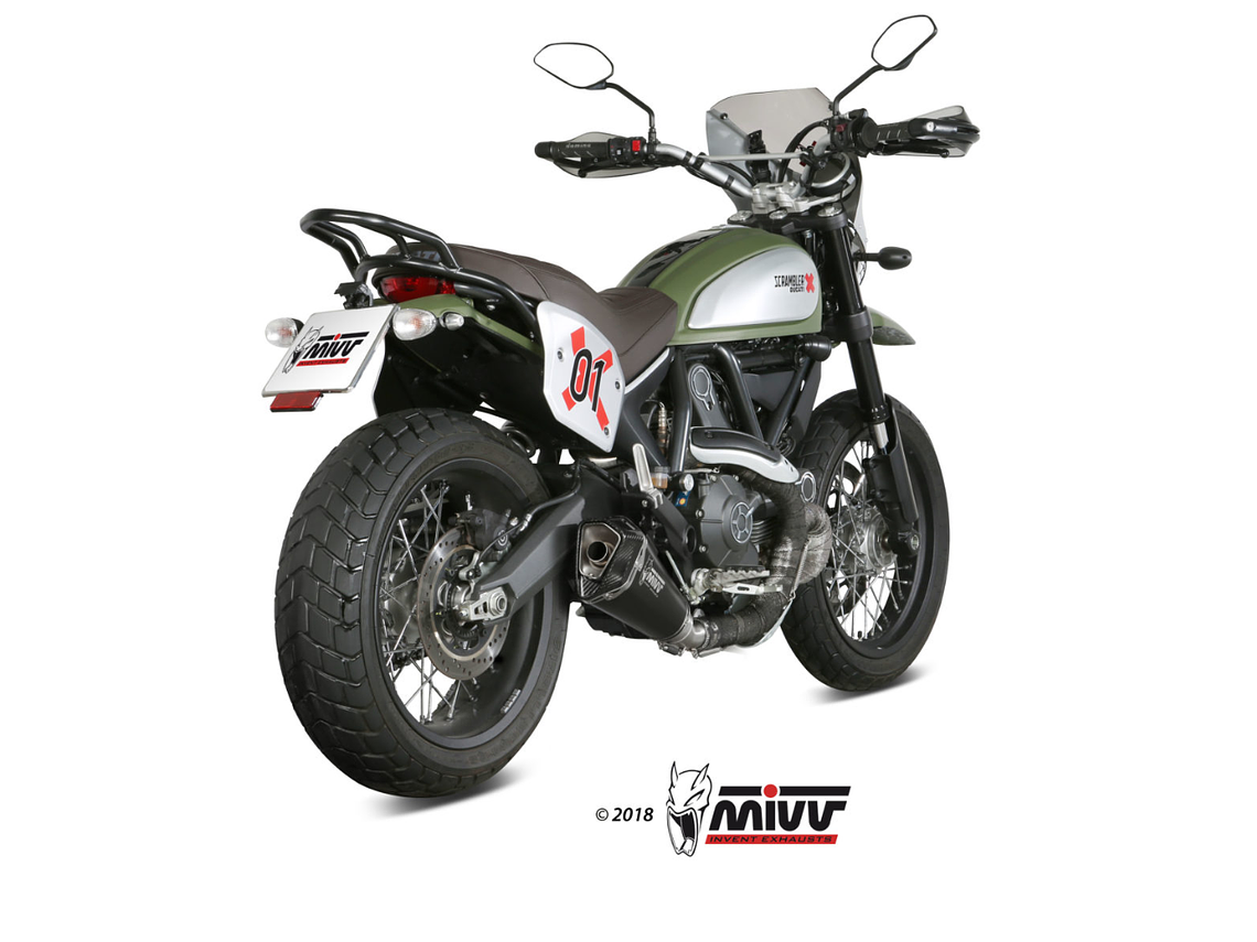 Escape MIVV Deltarace Ducati Scrambler 800 2015-2020  2