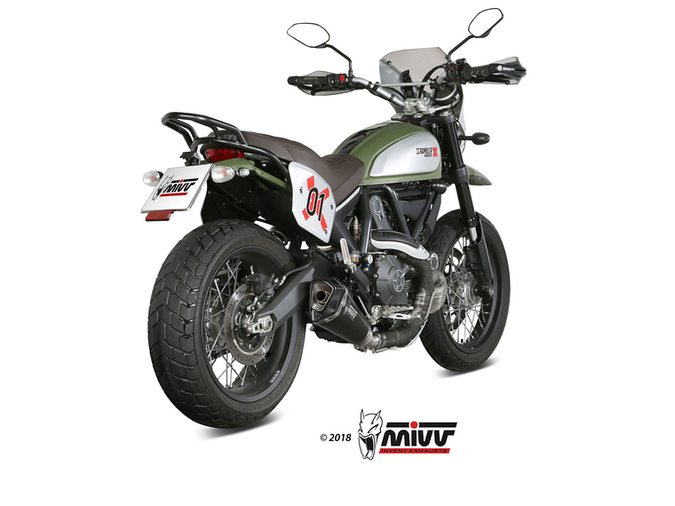Escape MIVV Deltarace Ducati Scrambler 800 2015-2020  2