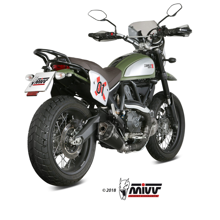Escape MIVV Deltarace Ducati Scrambler 800 2015-2020  2