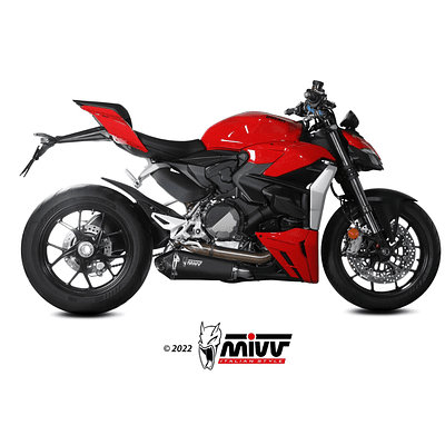 Escape MIVV Deltarace Ducati Panigale V2 (Preto) 2022/23 