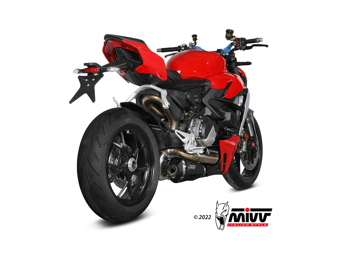 Escape MIVV Deltarace Ducati Panigale V2 (Preto) 2022/23  2