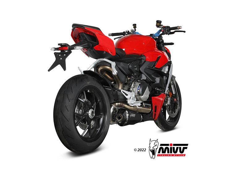 Escape MIVV Deltarace Ducati Panigale V2 (Preto) 2022/23  2
