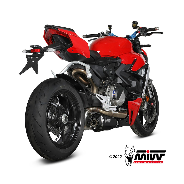 Escape MIVV Deltarace Ducati Panigale V2 (Preto) 2022/23  2