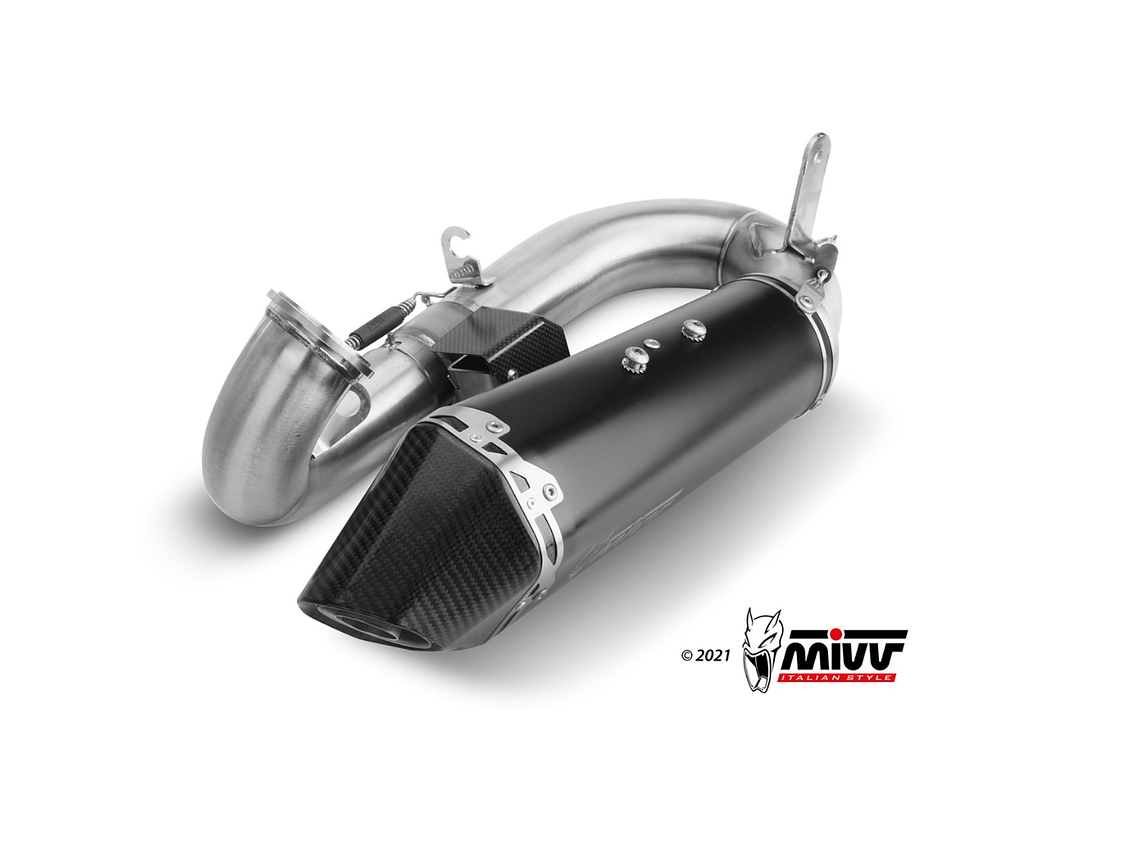 Escape MIVV Deltarace Ducati Panigale V2 (Preto) 2022/23  4