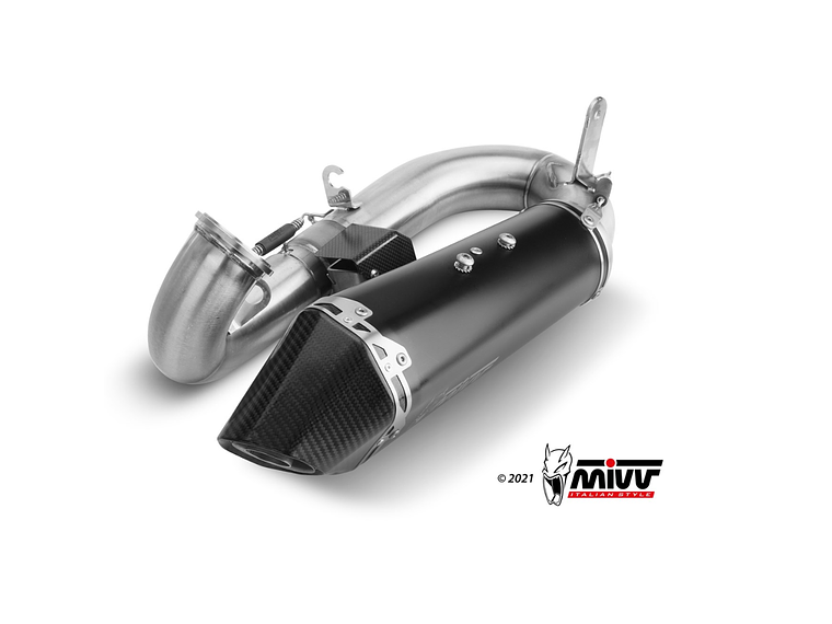 Escape MIVV Deltarace Ducati Panigale V2 (Preto) 2022/23  4