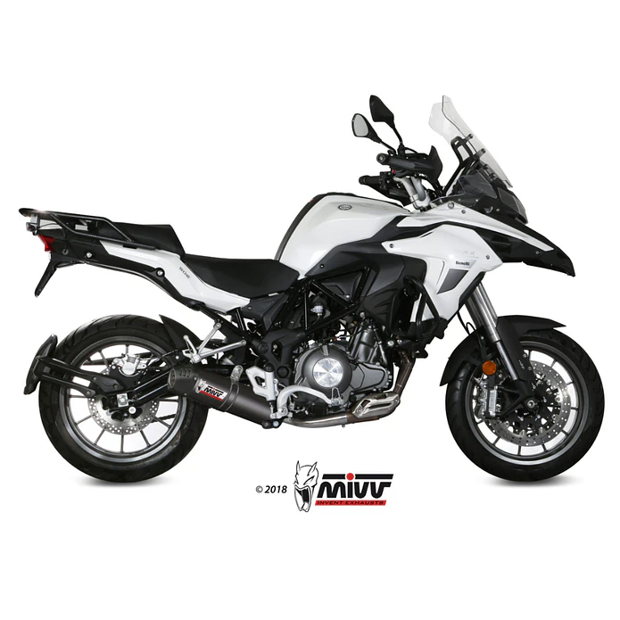 Escape MIVV Oval Carbono Benelli TRK 502 2017-2023  1