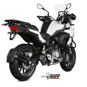 Escape MIVV Oval Carbono Benelli TRK 502 2017-2023 